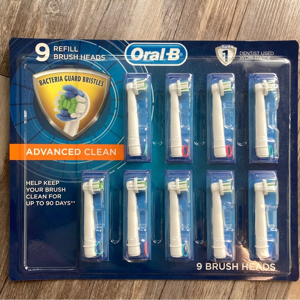 Oral-B Brush Heads, 9 count